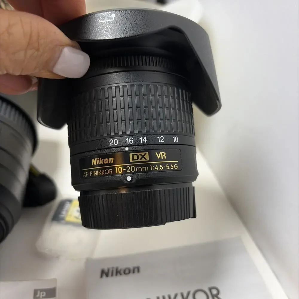 Nikon D5300 24.2 MP Digital SLR Camera - Black 3 Lens (18-55mm, 55-300mm,10-20mm